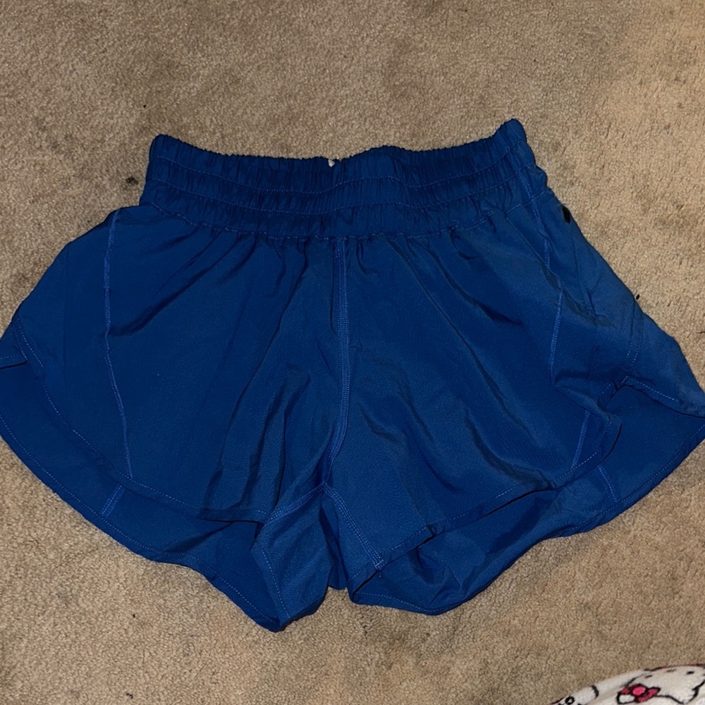 Lululemon Athletica Blue Athletic Shorts Lightweight Fit